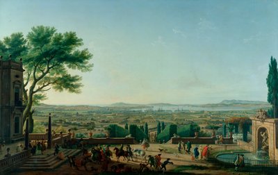 City and Port of Toulon by Claude Joseph Vernet